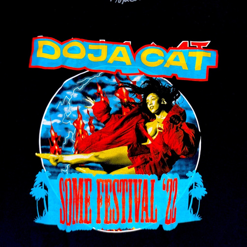 Doja Cat Coachella 2022 Official Concert Tee